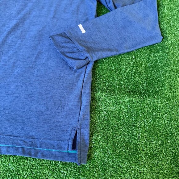 Russell kids Long Sleeve Crew Neck Dri-Power 360 Athletic Blue T-Shirt Size XL - Picture 3 of 11